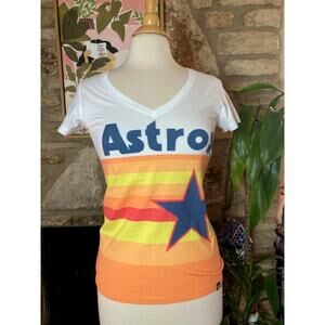 ✨ Houston ASTROS Vintage-inspired Graphic Tee - Size M ✨